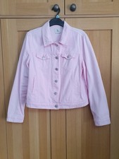 Sainsburys Tu Pink Denim Jacket Size 12