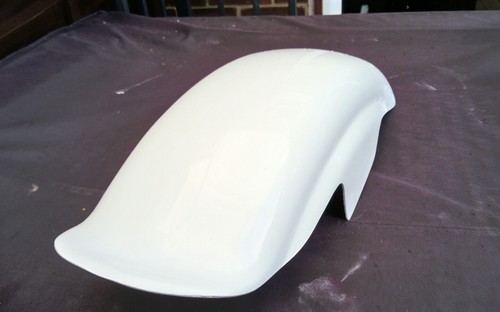 Harley rear mudguard smooth - mudguard, no
