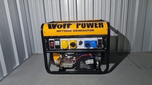 Generator wolf wp7500e - generator,