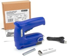 1x BRAND NEW RAPESCO T12-USB CORDLESS STAPLE / NAIL GUN + 200 STAPLES 1570