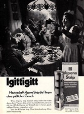 3w6230/ Vintage 1970 Advertising - VAPONA STRIP Creates the Flies.