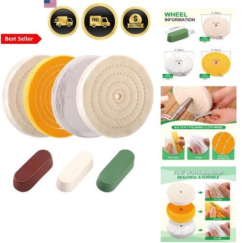 Polishing wheels kit - polishing, 6