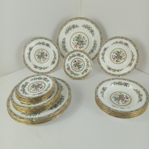 Coalport ming rose - rose, china