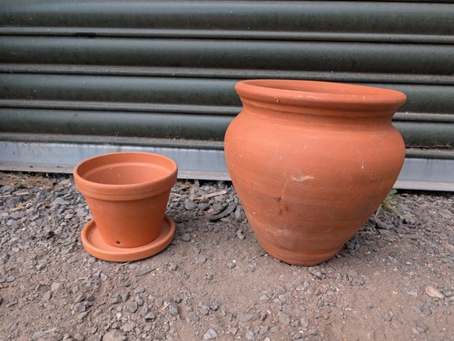 Vintage handmade terracotta - vintage,