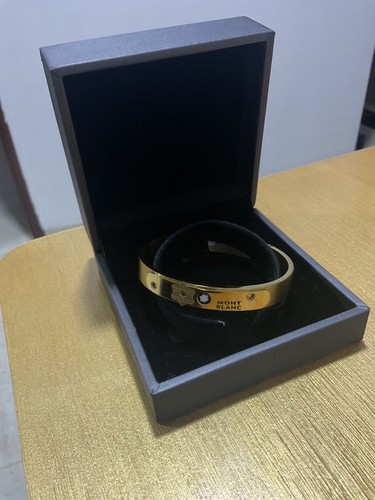 Montblanc stainless steel gold - montblanc,