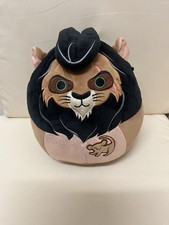 Disney Lion King Scar Squishmallow Plush Toy 8"