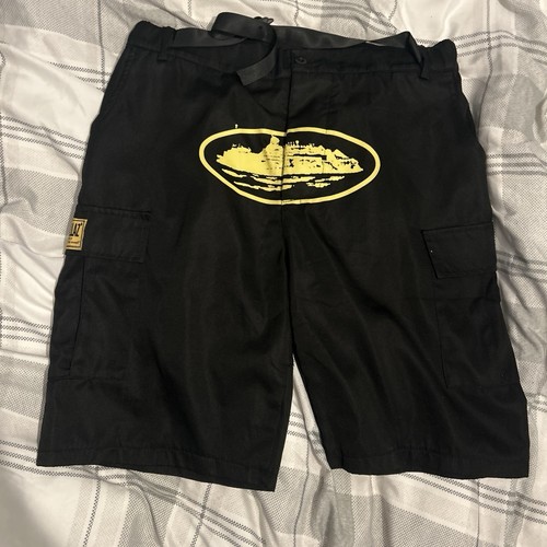 Corteiz men cargo black - corteiz,