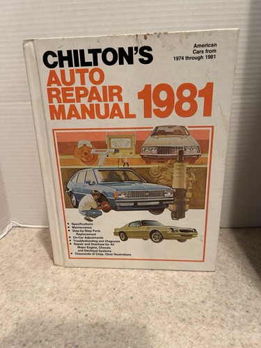 Chilton american car repair - chilton's,