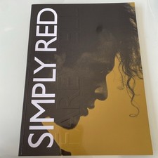 Simply Red Farewell Tour Programme Book 2010 with concert ticket