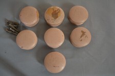 GOOD SET 7 ANTIQUE DRESSER