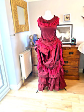 Victorian Fancy Dress Costume Outfit Bodice Civil War Bustle skirt Period Drama