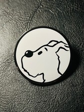Snowy Tintin  Badge pin art pins enamel collectible