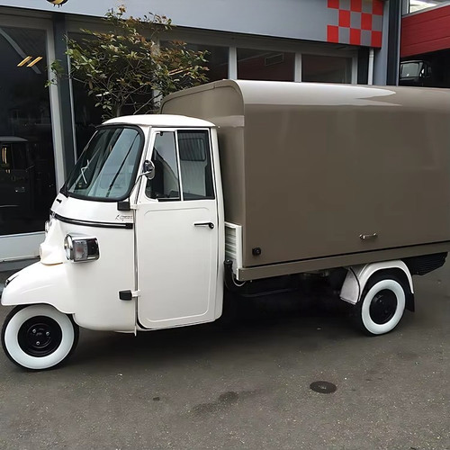 Bright new vintage ape - vintage, piaggio