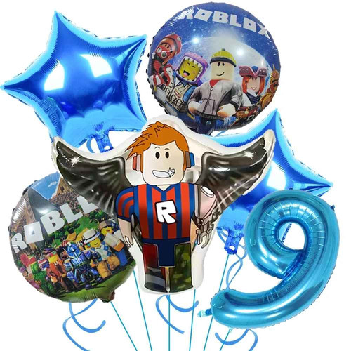 Robolox birthday party - birthday, foil