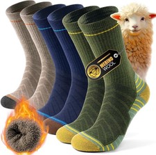 3 Pairs Men's Merino Wool