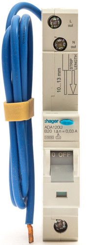 Hager amp 20a b20 - amp,