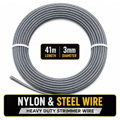 41m heavy duty steel - heavy, strimmer