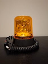 LAP Amber Emergency Rotating Beacon 12V