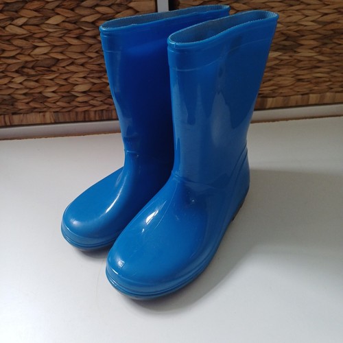 Blue welly boots - blue, boys