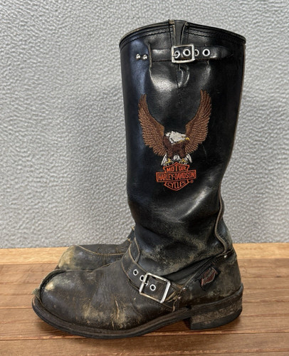 Vintage harley davidson boots - harley,