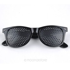 PinHole Glasses (Eyesight Improver Pin Hole Eyes Training Exercise Glasses)