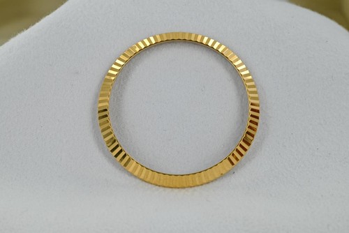 Rolex 18ct fluted yellow - 18ct,