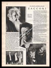 1933 ZACCONI, A Great Italian