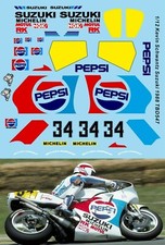 1/12 Decals for Suzuki RGV 500