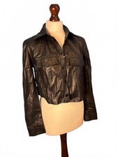 Bershka leather jacket