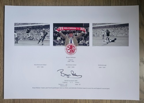 Bryan robson middlesbrough - robson,
