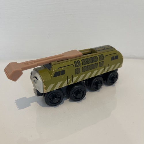 Wooden railway diesel - railway, 10