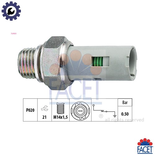 Oil pressure switch - oil,