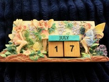 Vintage Fairy-Themed  Calendar Ornament