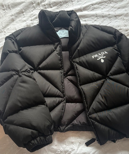 Prada nylon quilted logo - re-nylon,