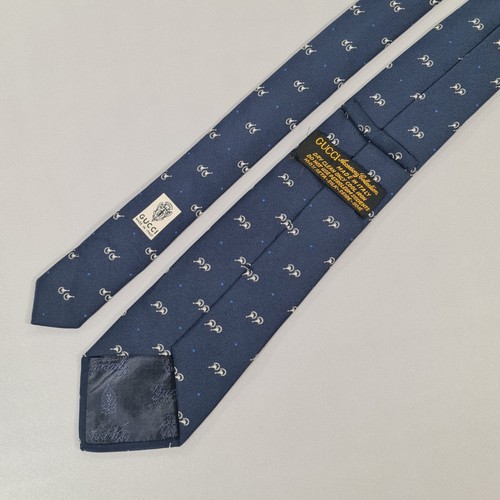 Gucci mens tie blue polka - mens,