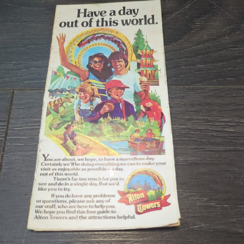 Vintage alton towers - alton, 1982
