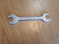 Halfords 14mm x 15mm Open Ended Short Spanner Vintage Tool