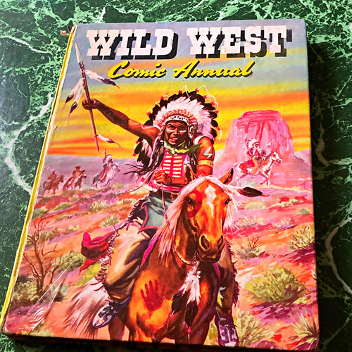 Wild west comic - west, colour