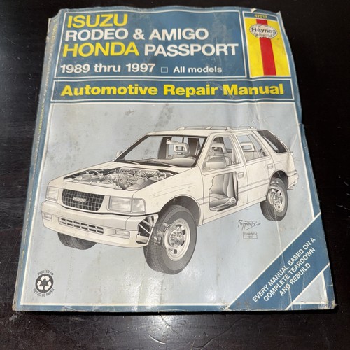 Haynes repair manual isuzu - repair,