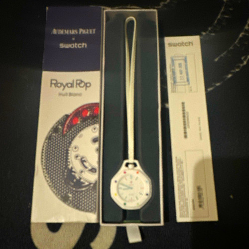 Not real swatch royal pop - not,