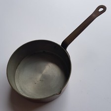 Vintage copper saucepan pot