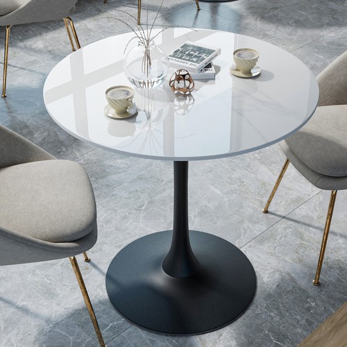 Round dining table marble - round,