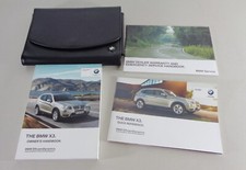 Owner's Manual + Wallet BMW X3