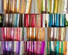 Indian Sari Patchwork Curtain