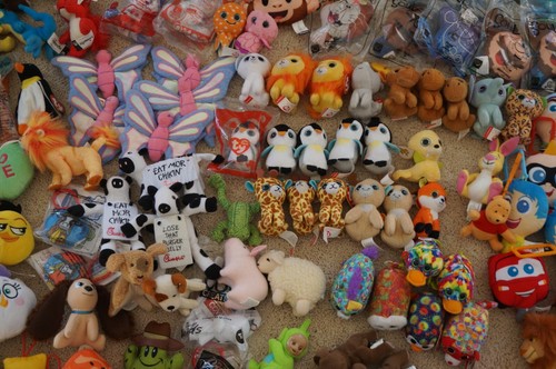Pick plush mcdonalds happy - u,