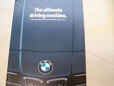 1982 BMW  320i, 528i, 733i, 633CSi BMW SALES BROCHURE