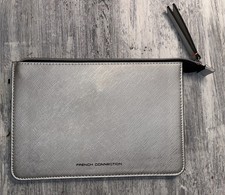French Connection Flat - 3 Pocket Small Make Up / Clutch Bag - Date Night Tag