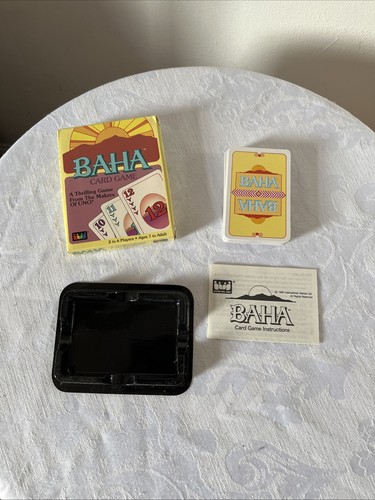 Vintage 1990 baha card game - baha,