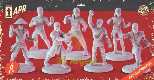 Mortal kombat figures - kombat,
