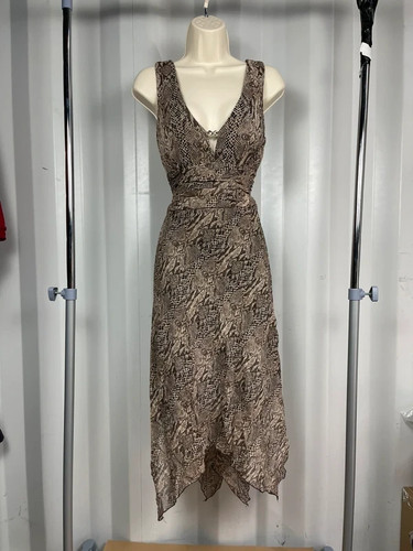 Midi dress womens snake - womens,
